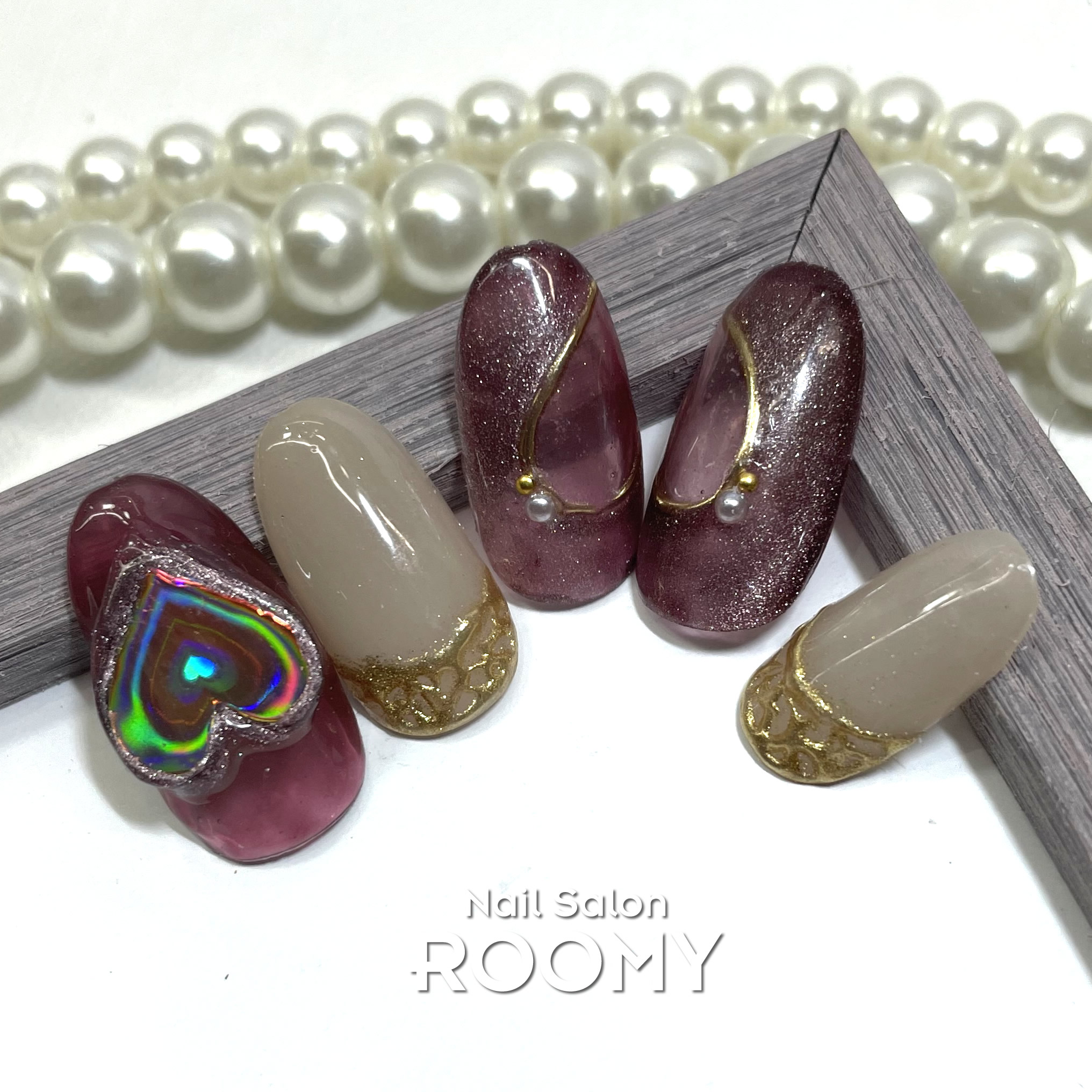 ハンド定額デザイン ネイルサロン Roomy 保土ヶ谷にあるネイルサロン Roomy ルーミー 横浜市